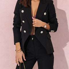 Conjunto chaqueta de doble botonadura