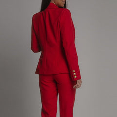 Conjunto chaqueta de doble botonadura