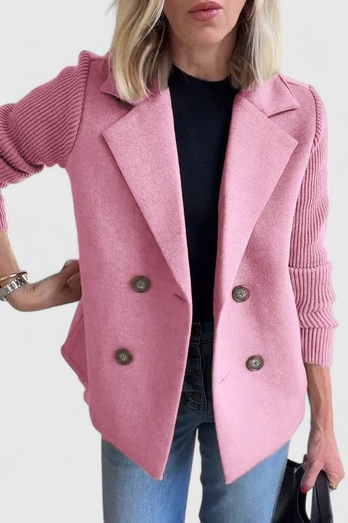 Chaqueta americana de doble botonadura