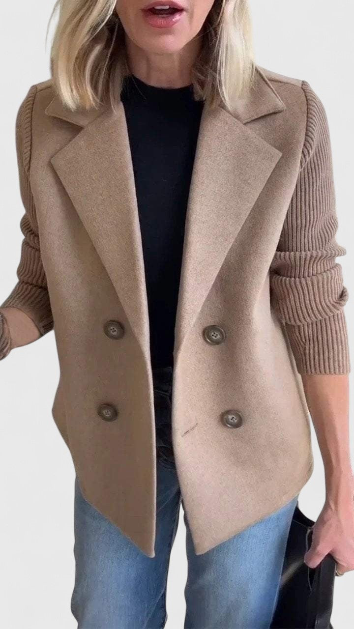 Chaqueta americana de doble botonadura