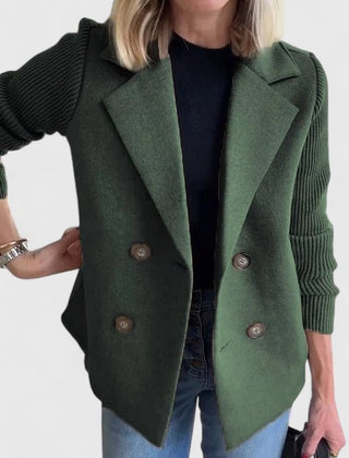 Chaqueta americana de doble botonadura