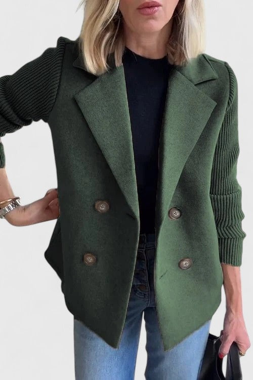 Chaqueta americana de doble botonadura