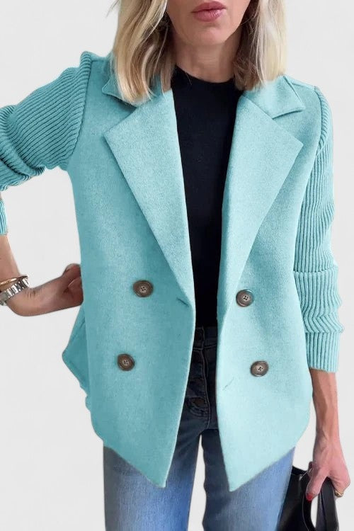 Chaqueta americana de doble botonadura