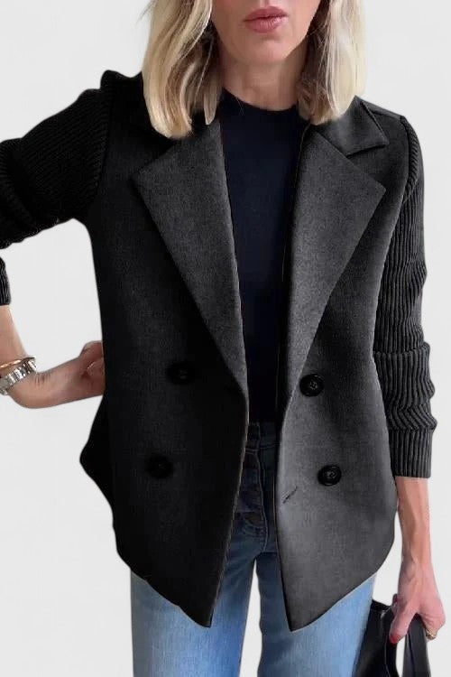 Chaqueta americana de doble botonadura