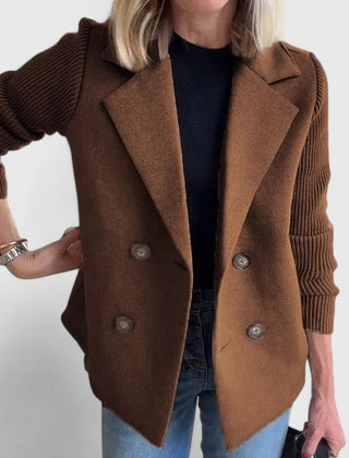 Chaqueta americana de doble botonadura