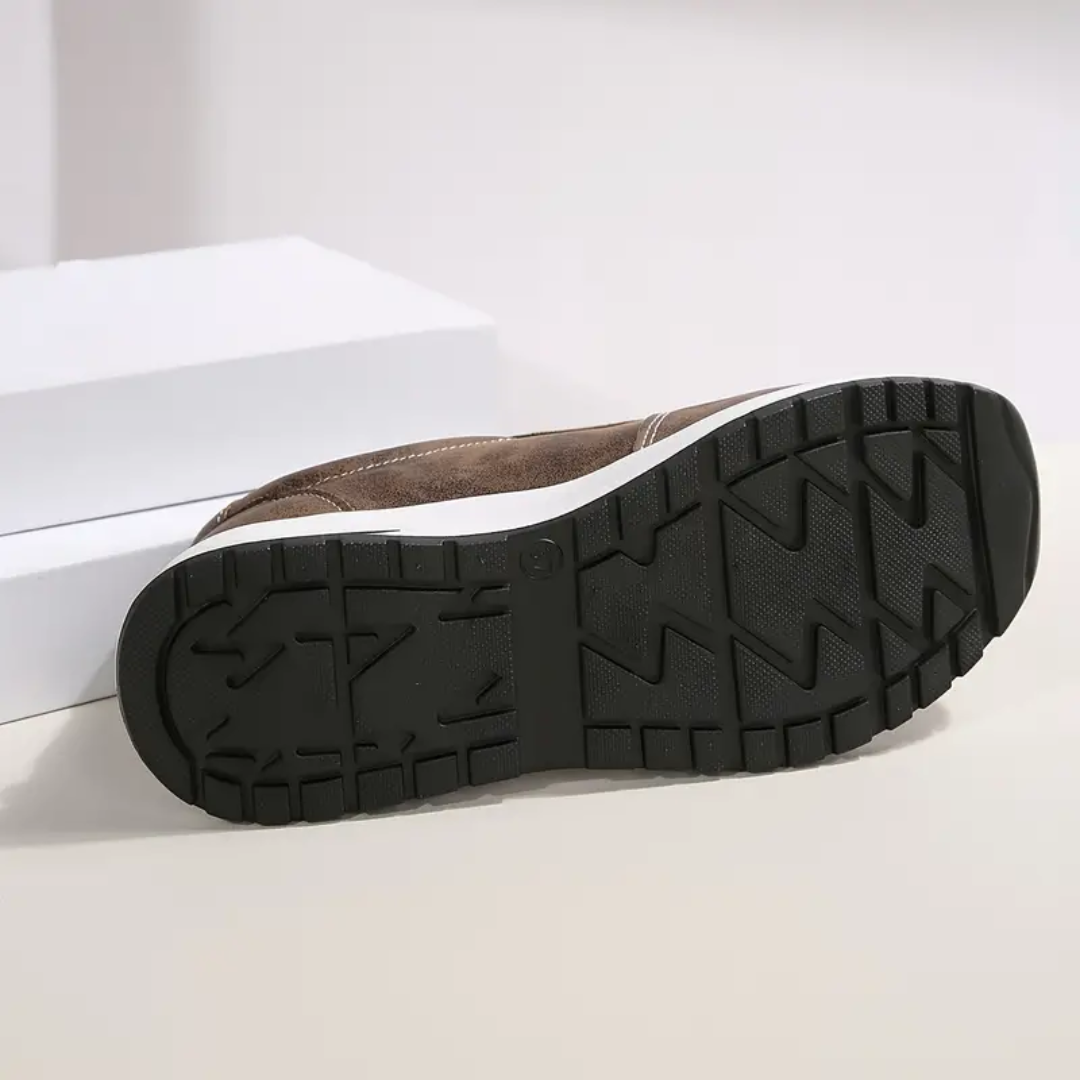 Zapatillas de vestir con cremallera