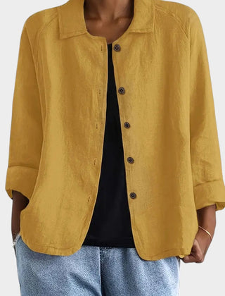 Sofia · Chaqueta de Lino Elegante - Raúl & Sara Madrid