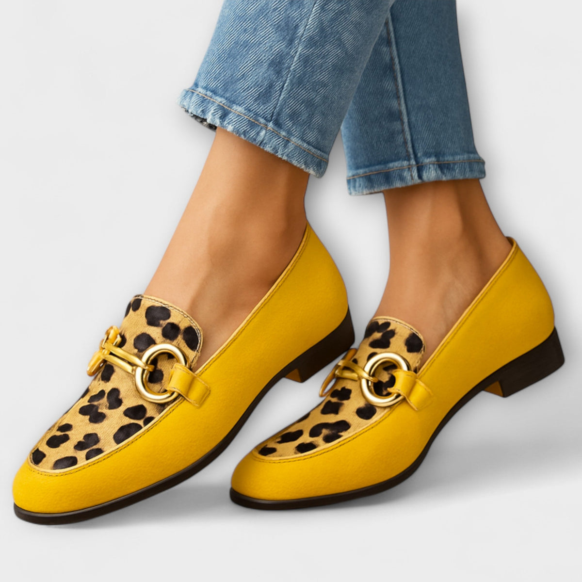 Sonia Zapatillas con Diseño Animal y Hebilla Adornada - Raúl & Sara Madrid