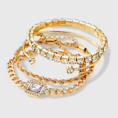 Conjunto de Pulseras con Estilo de Tachuelas - Raúl & Sara Madrid