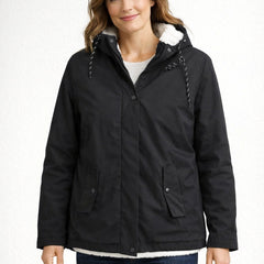 Chaqueta impermeable con forro de borreguito