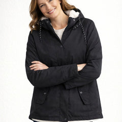 Chaqueta impermeable con forro de borreguito