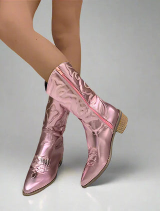 Cowboy boots de caña alta