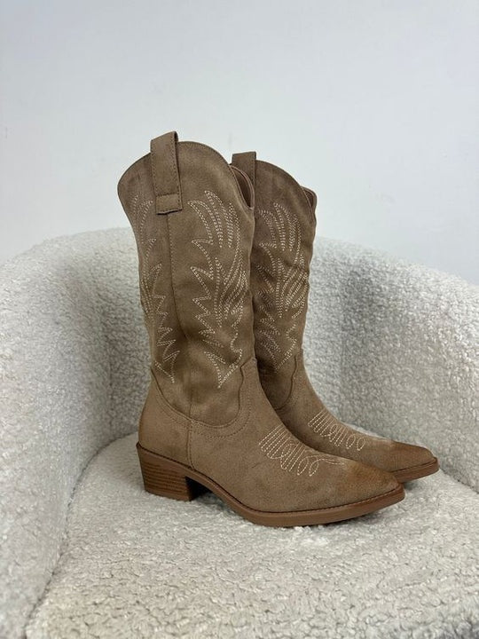Cowboy boots de caña alta