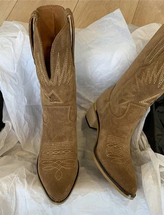 Cowboy boots de caña alta