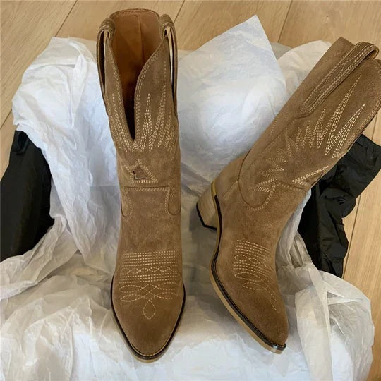 Cowboy boots de caña alta
