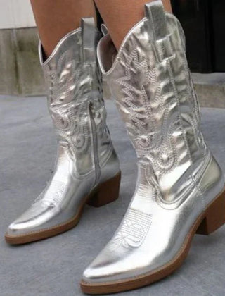 Cowboy boots de caña alta