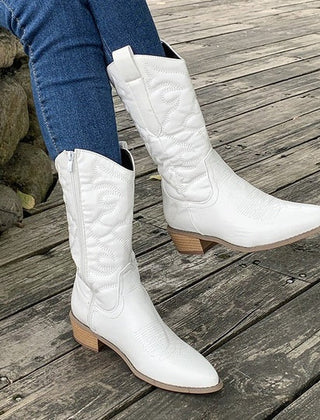 Cowboy boots de caña alta