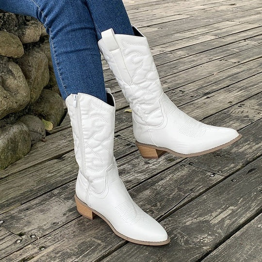 Cowboy boots de caña alta
