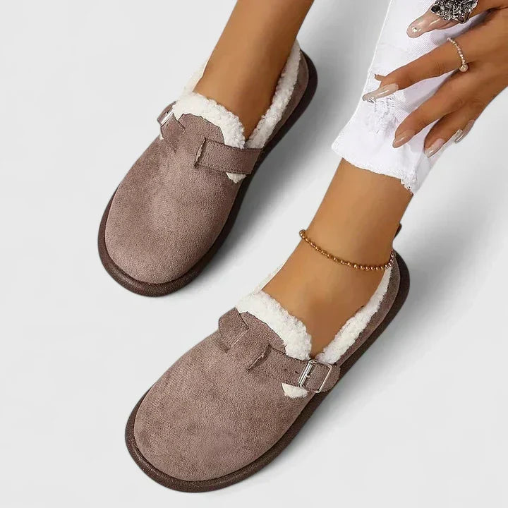 Valentynah™ | Botas de Invierno con Forro de Peluche y Detalle de Hebilla