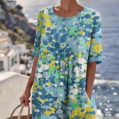 Vestido estampado holgado - Raúl & Sara Madrid