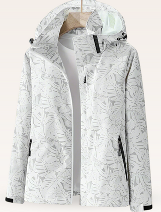 Chaqueta cortavientos con capucha