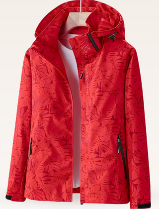 Chaqueta cortavientos con capucha