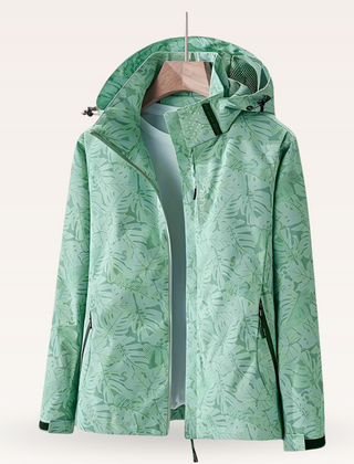 Chaqueta cortavientos con capucha