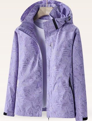 Chaqueta cortavientos con capucha