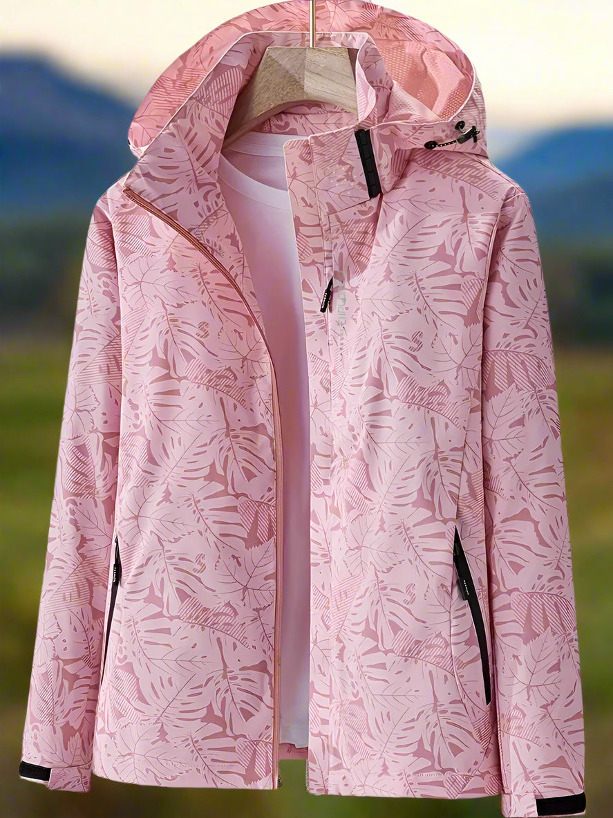 Chaqueta cortavientos con capucha