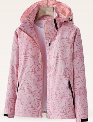Chaqueta cortavientos con capucha
