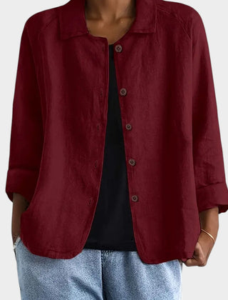 Sofia · Chaqueta de Lino Elegante - Raúl & Sara Madrid