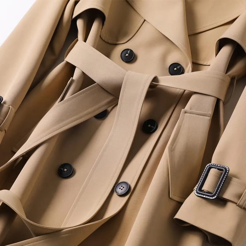 Emilia · Trench largo elegante