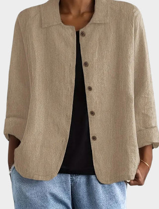 Sofia · Chaqueta de Lino Elegante - Raúl & Sara Madrid