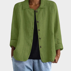 Sofia · Chaqueta de Lino Elegante - Raúl & Sara Madrid