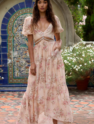 Vestido elegante y fluido - Raúl & Sara Madrid