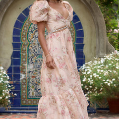 Vestido elegante y fluido - Raúl & Sara Madrid
