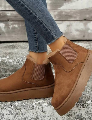 Botines chelsea de plataforma