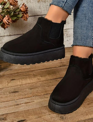 Botines chelsea de plataforma