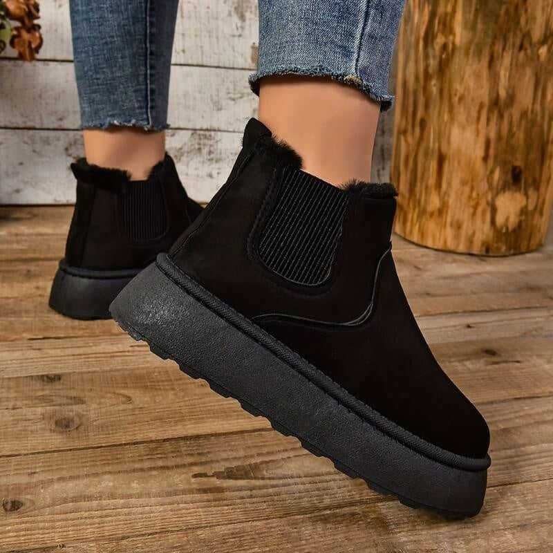 Botines chelsea de plataforma