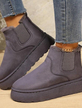 Botines chelsea de plataforma