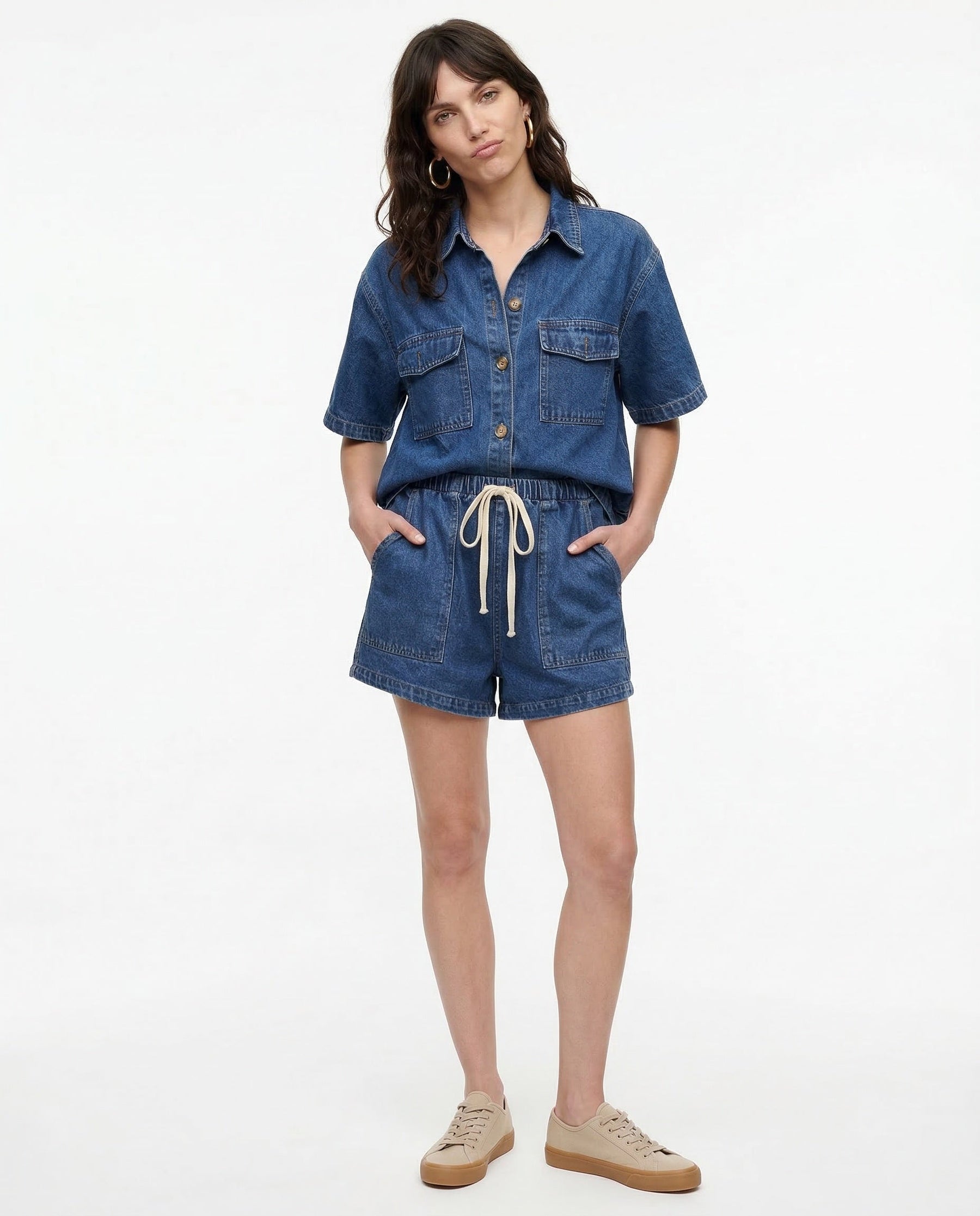 Conjunto de denim