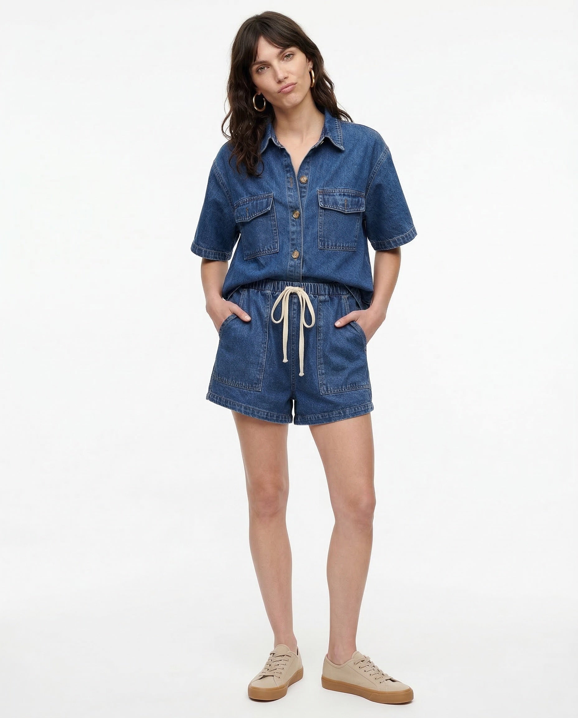 Conjunto de denim