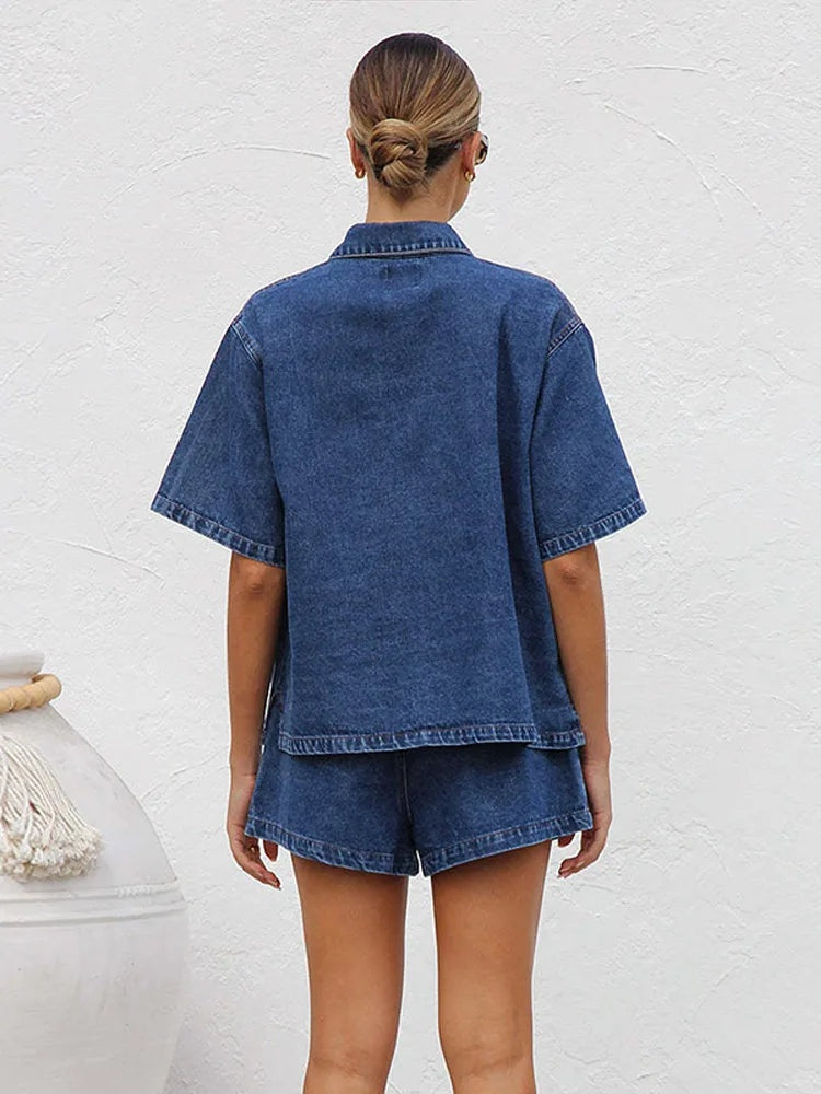 Conjunto de denim