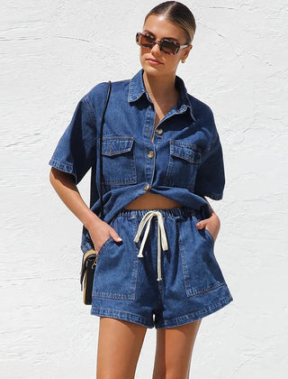 Conjunto de denim
