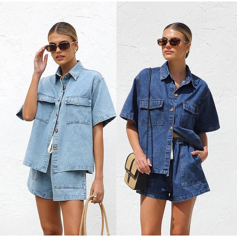 Conjunto de denim