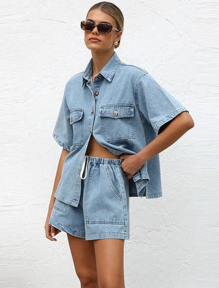 Conjunto de denim