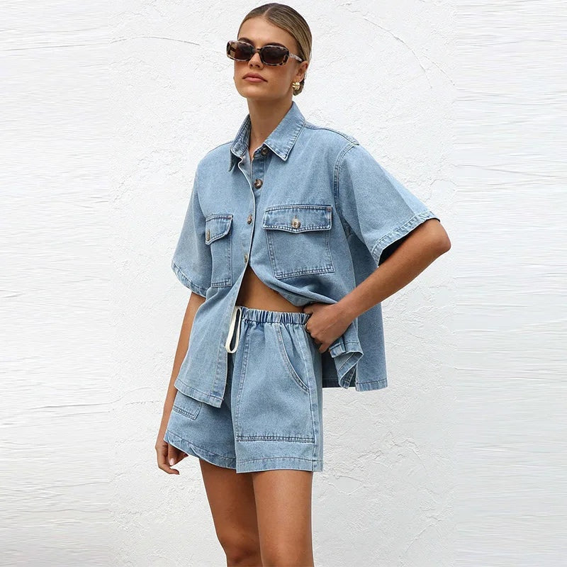 Conjunto de denim