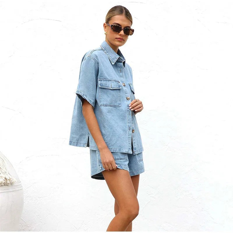 Conjunto de denim