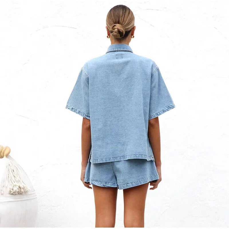 Conjunto de denim