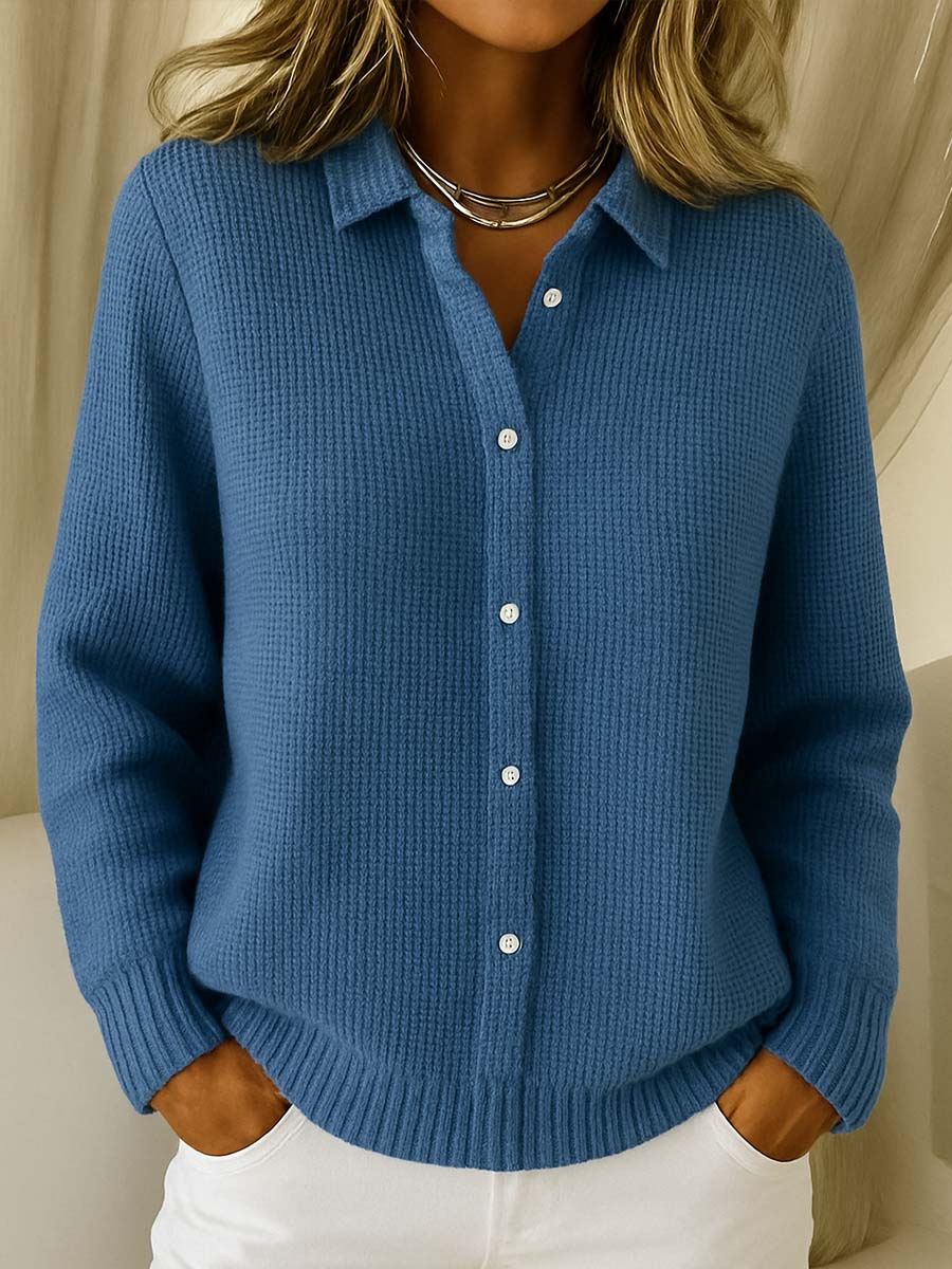 Laine | Timeless Knit Button Vest